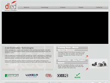 Tablet Screenshot of d-led.net